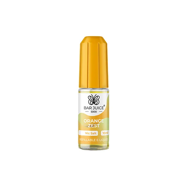 15mg Bar Juice 5000 Nic Salts 10ml (40VG/60PG) [5 FOR £10.50]