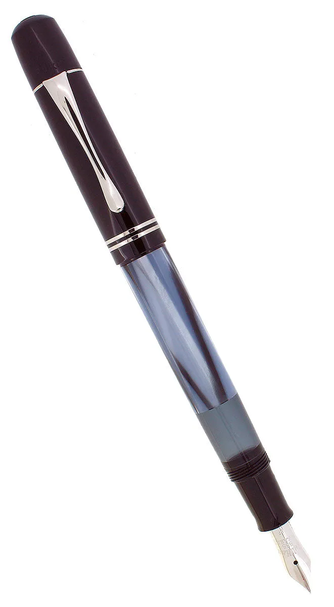 2019 PELIKAN M101N SPECIAL EDITION BLUE GRAY FOUNTAIN PEN NEVER INKED IN GIFT BOX