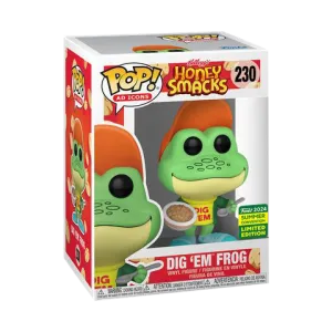 Ad Icons - Kellogg’s Honey Smacks Dig ‘Em Frog SDCC 2024 Summer Convention Shared Exclusive Pop! Vinyl