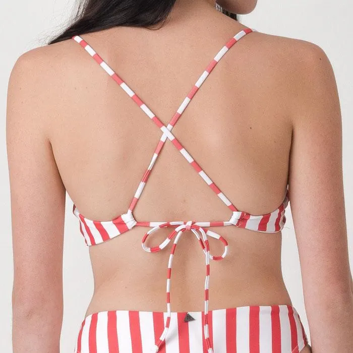 Afends Womens Oddity - Cross Back Bralette