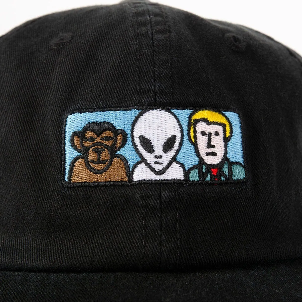Alien Workshop - Missing Link Embroidered Twill Cap Black
