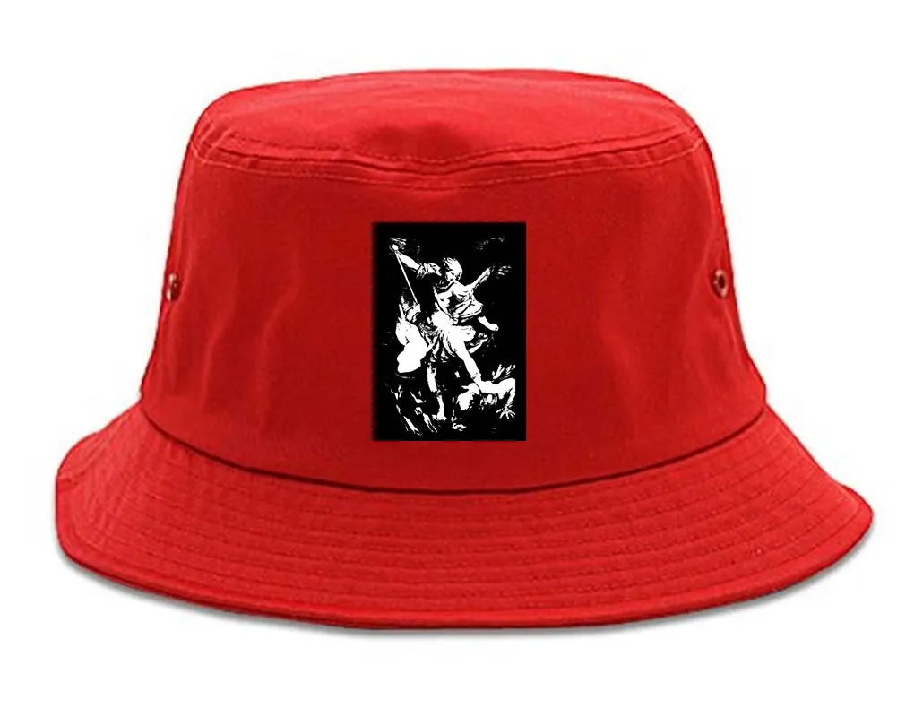 Angel Of Death Ancient Goth Myth Bucket Hat