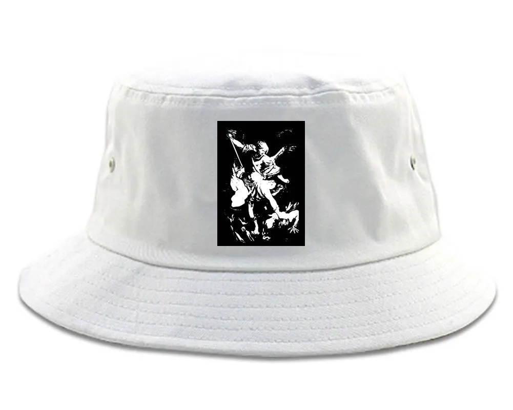 Angel Of Death Ancient Goth Myth Bucket Hat