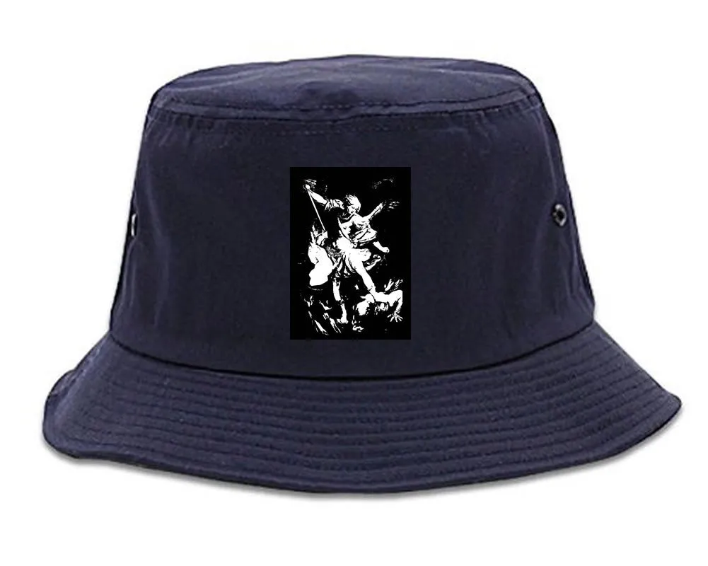 Angel Of Death Ancient Goth Myth Bucket Hat