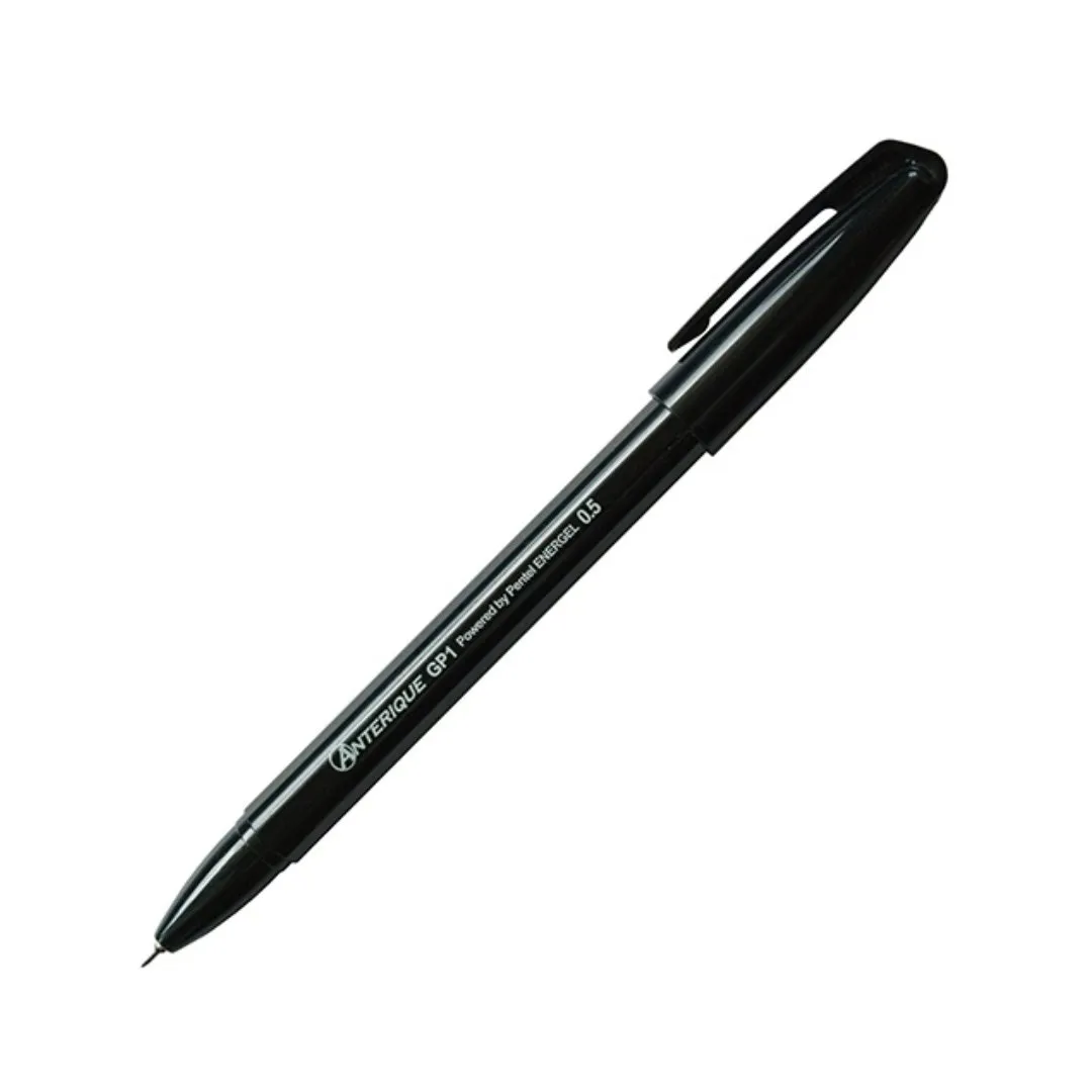 Anterique Black Body Gel Pen 0.5-Black Ink