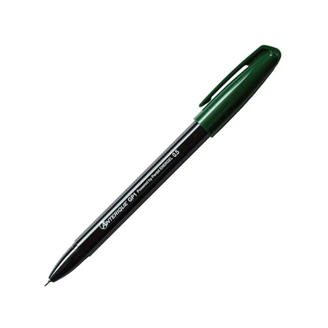 Anterique Black Body Gel Pen 0.5-Black Ink