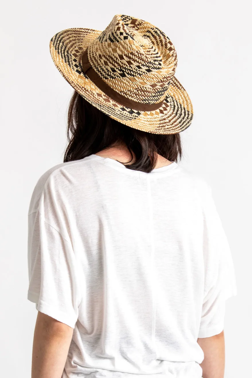 Aurora Fedora - Tan/Copper