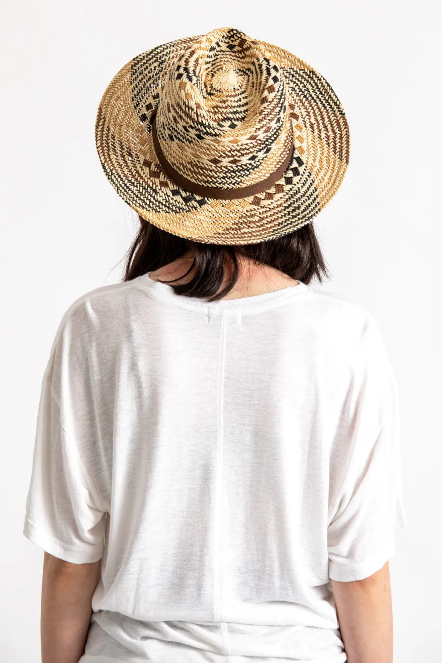 Aurora Fedora - Tan/Copper