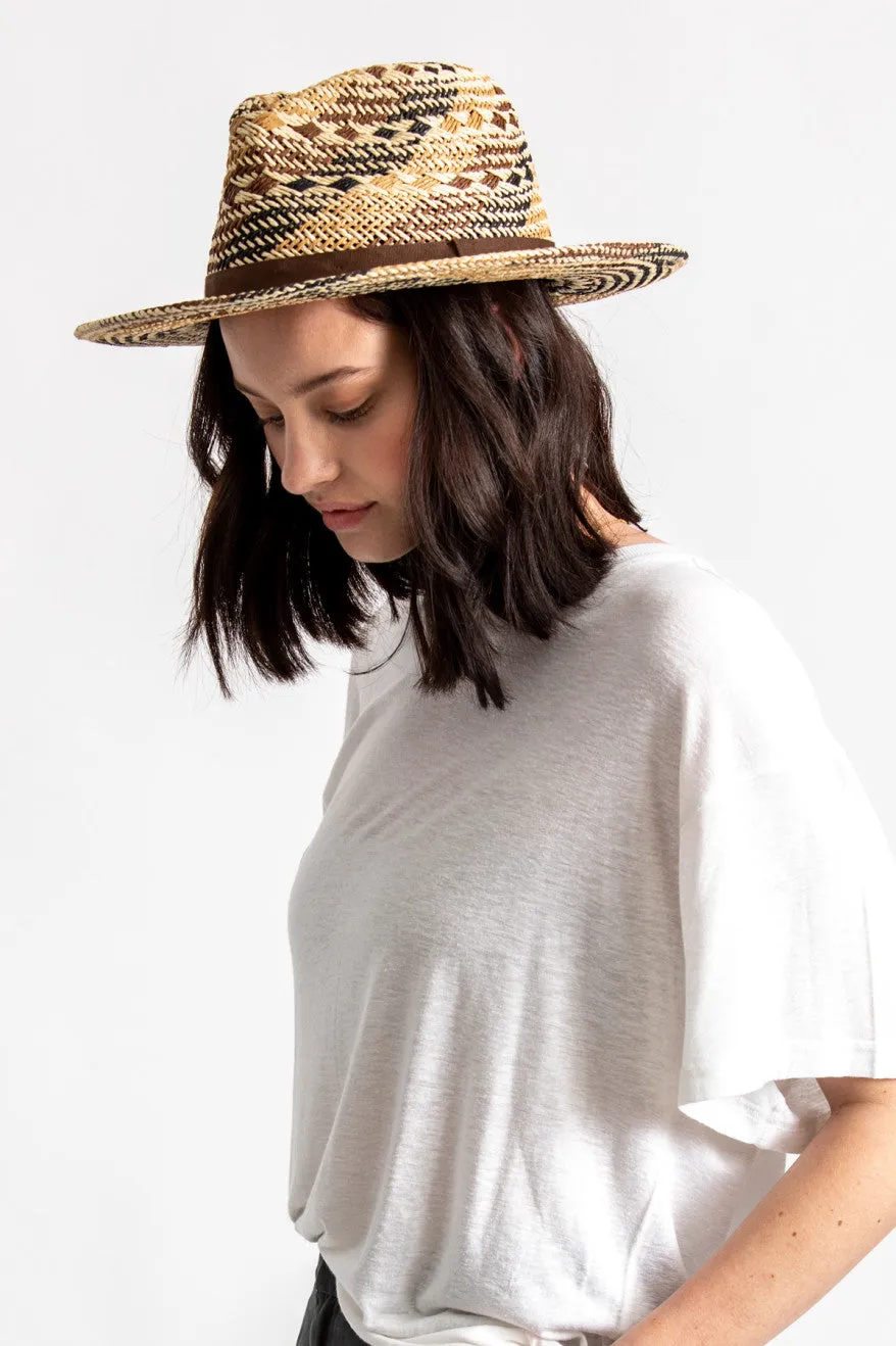 Aurora Fedora - Tan/Copper