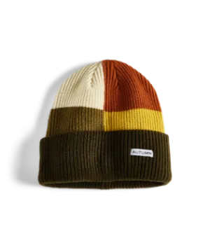 Autumn Patchwork Beanie 2025 (Multiple Color Options)