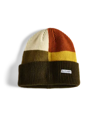 Autumn Patchwork Beanie 2025 (Multiple Color Options)