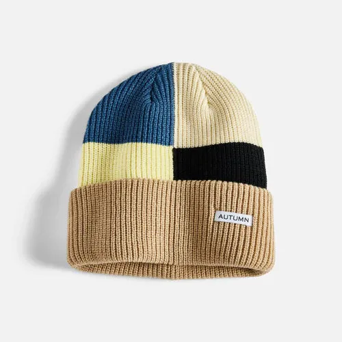 Autumn Patchwork Beanie 2025