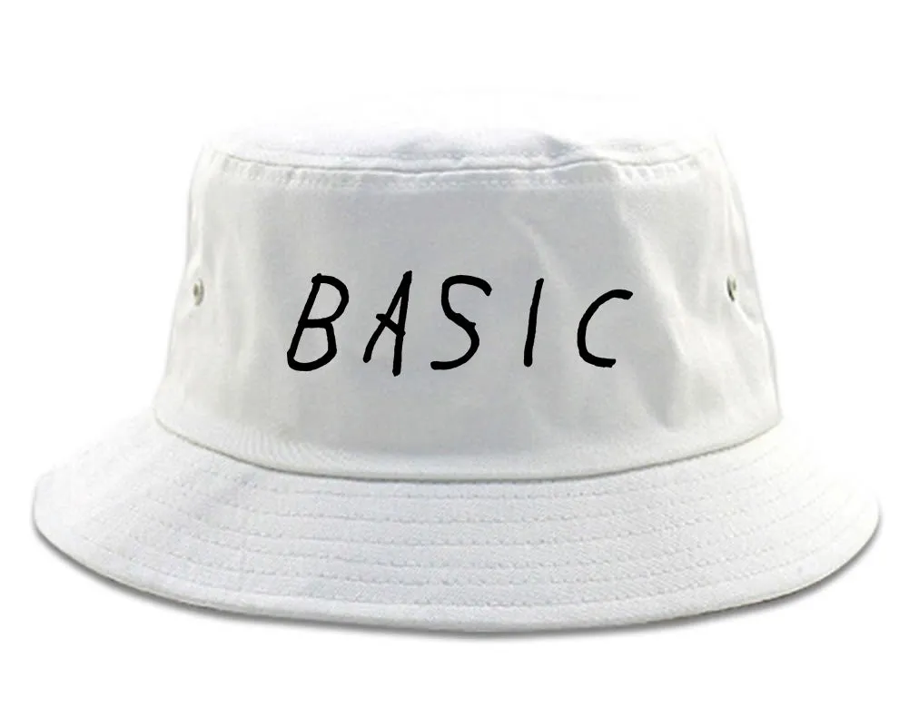 Basic Plain Mens Bucket Hat