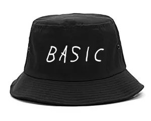 Basic Plain Mens Bucket Hat