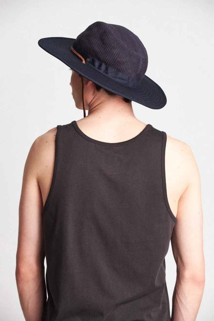Bend Fedora - Dark Navy