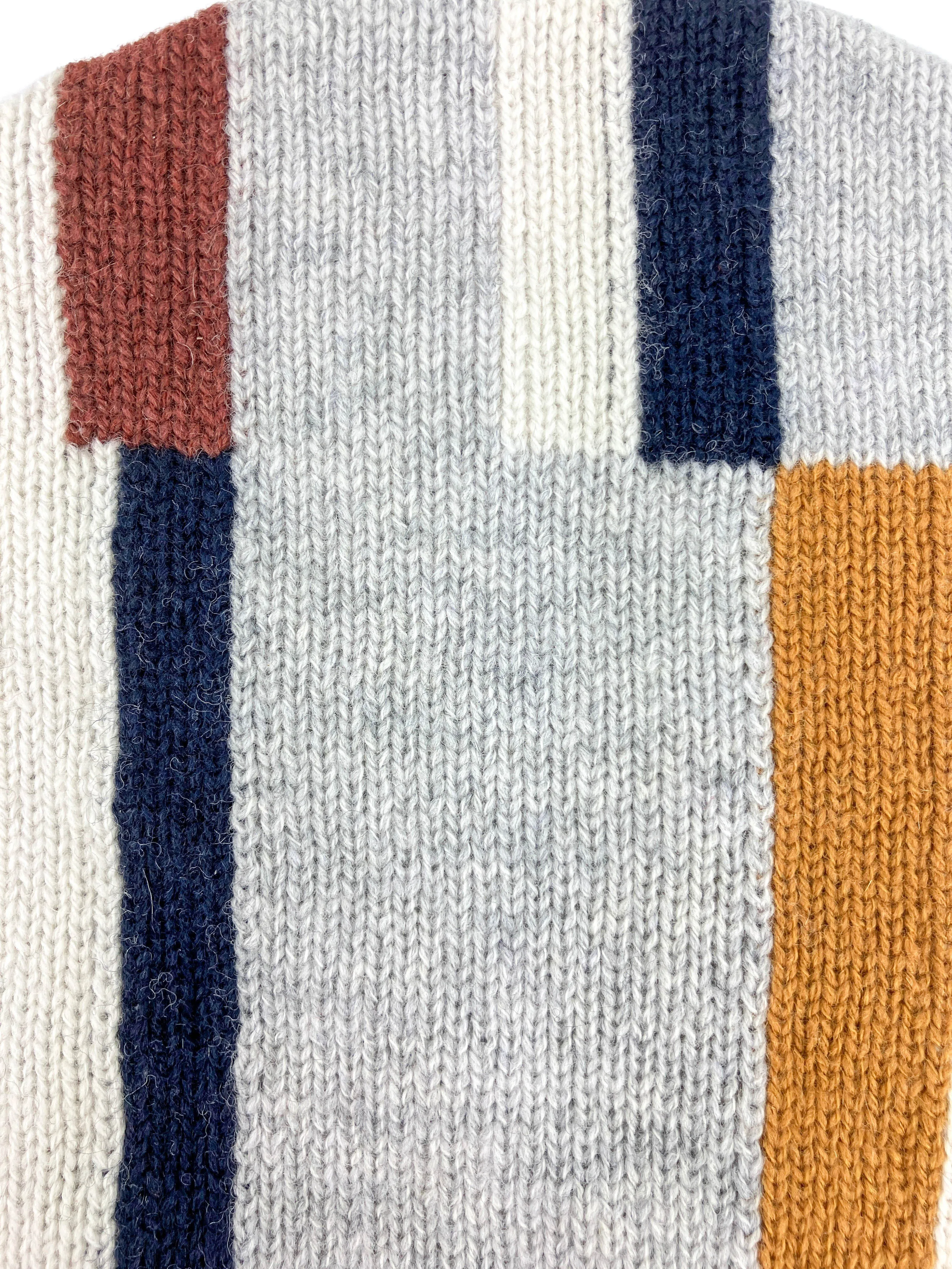 Billy Reid Patchwork Beanie in Multi