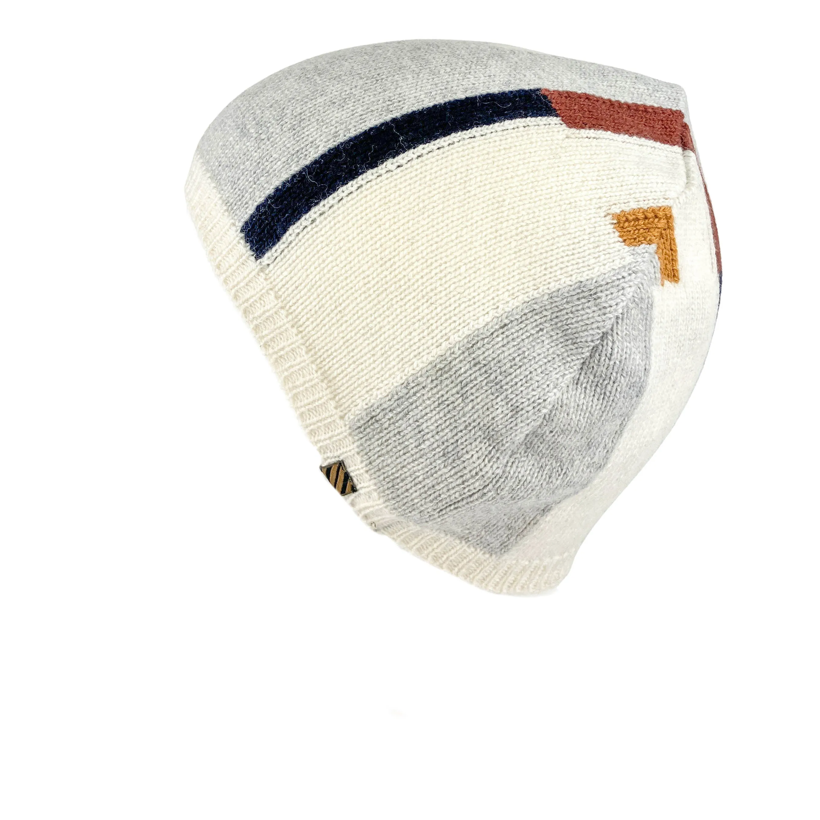Billy Reid Patchwork Beanie in Multi