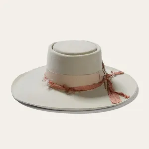 Blond Genius x Stetson - Kings Row Firm Felt Hat in Silver Grey