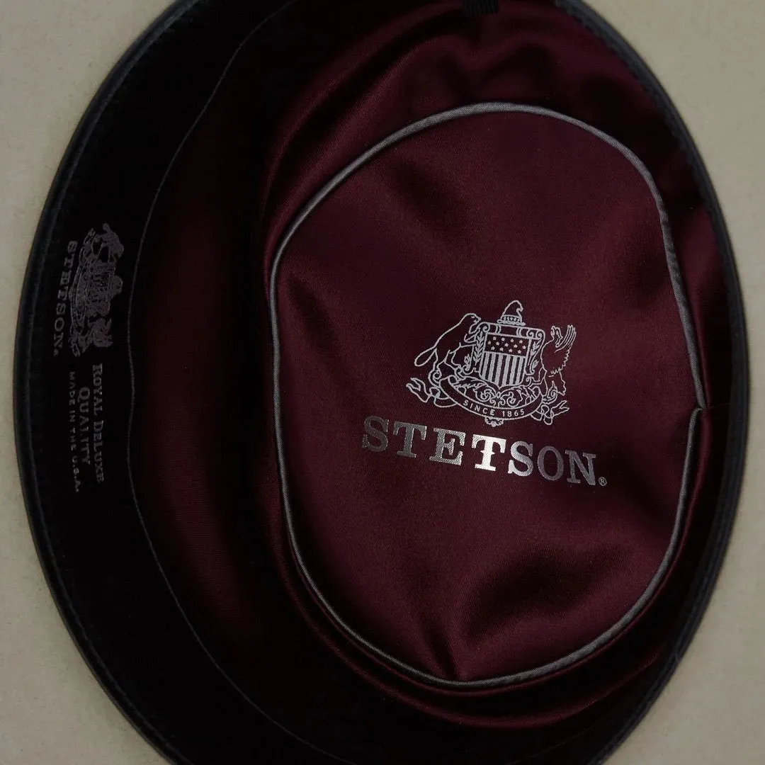 Blond Genius x Stetson - Kings Row Firm Felt Hat in Silver Grey
