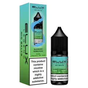 Blueberry Bubblegum Nic Salt by Elux 10ml