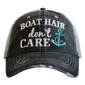 Boat Hair Don't Care Trucker Hat