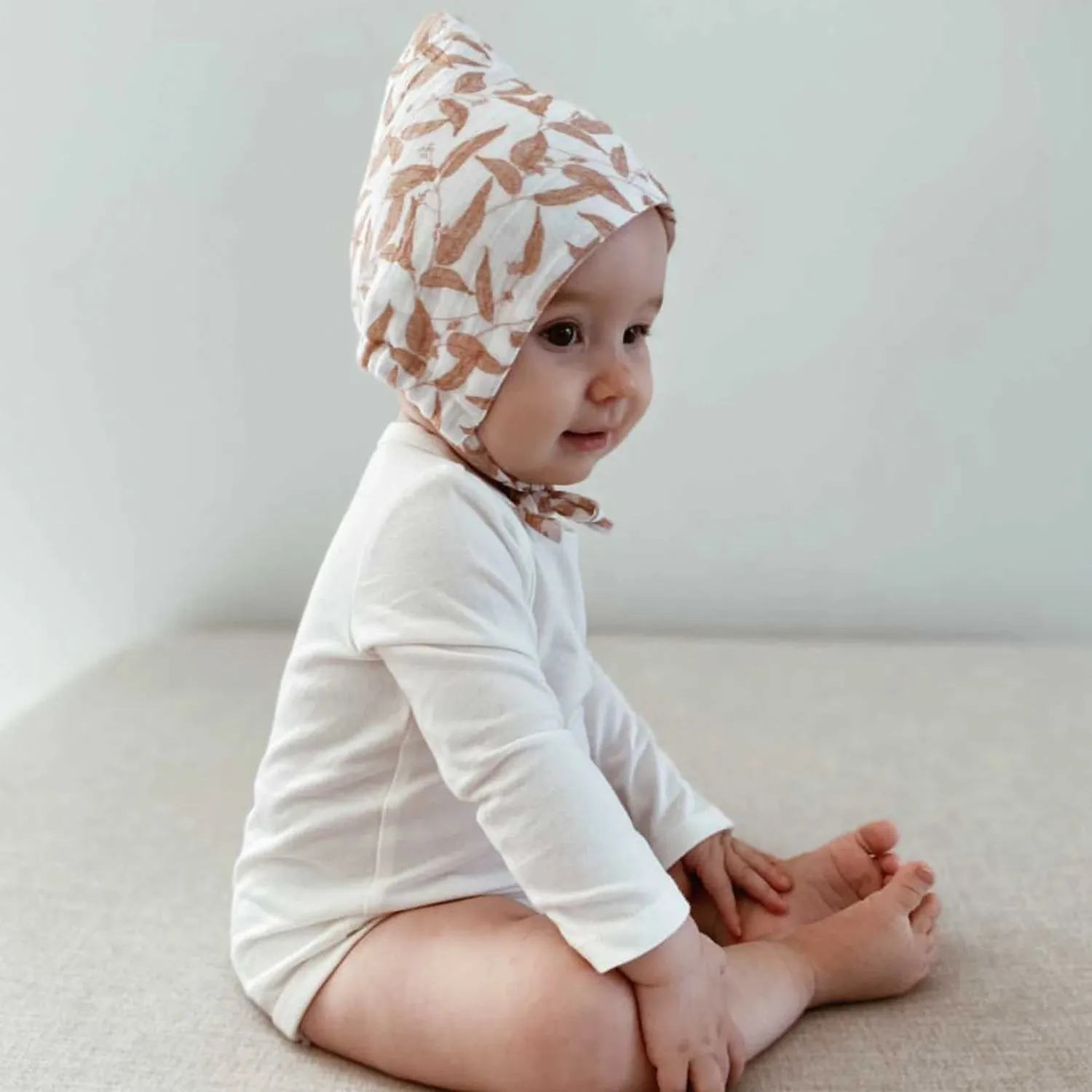 Bonnet Drawstring - Leaf