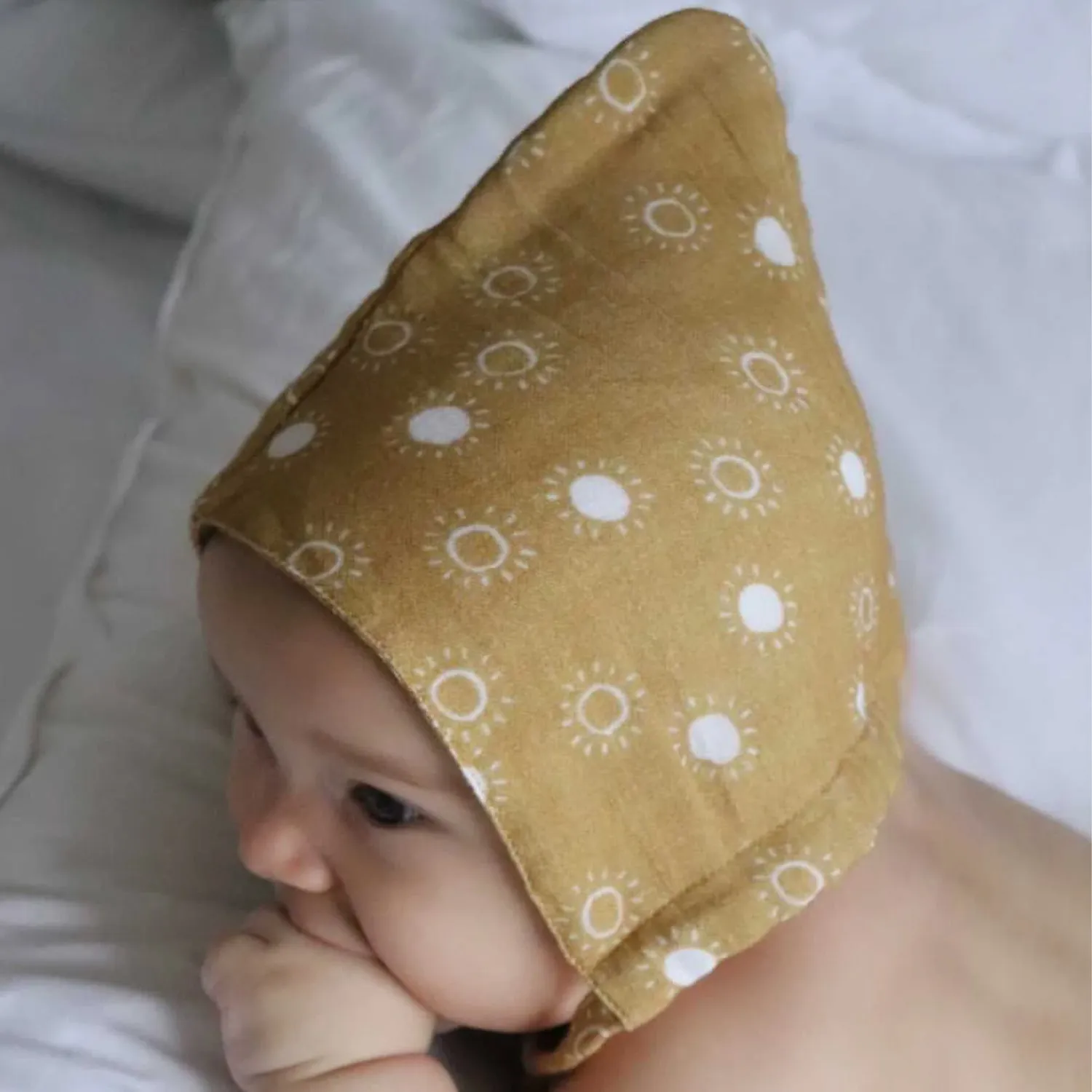 Bonnet Drawstring - Sunny