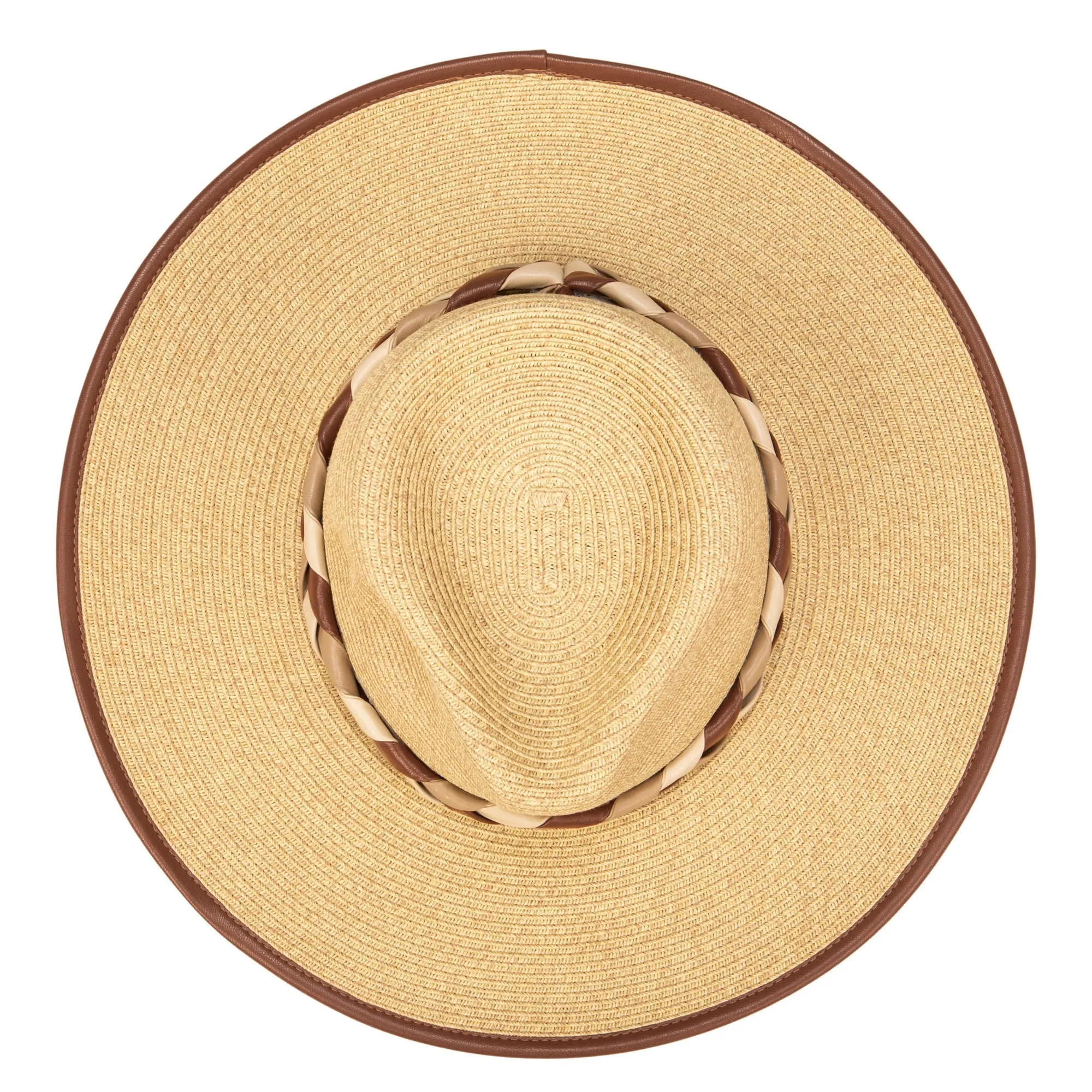 Boss Fedora - Ultrabraid Fedora with Braided Faux Band