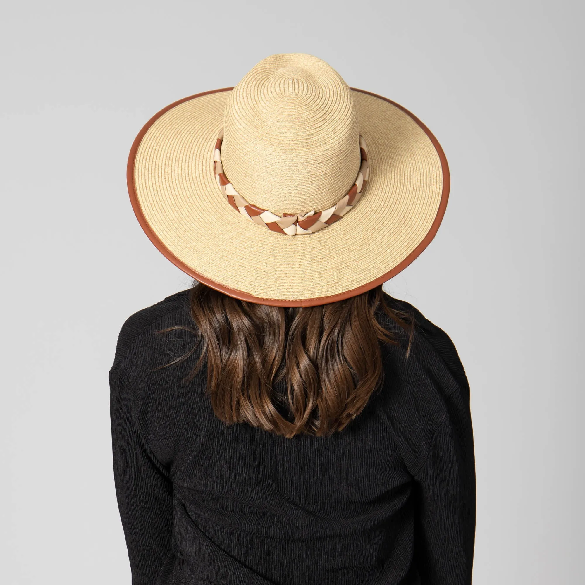 Boss Fedora - Ultrabraid Fedora with Braided Faux Band