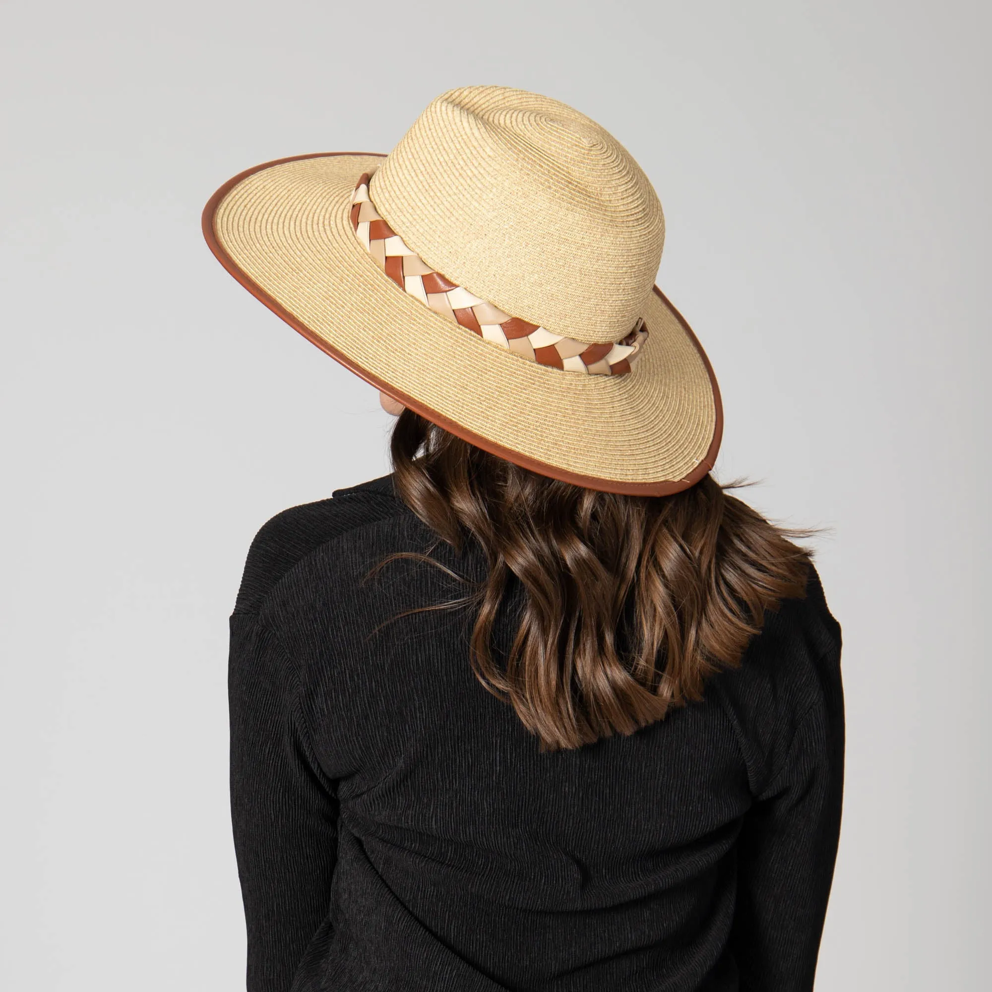 Boss Fedora - Ultrabraid Fedora with Braided Faux Band
