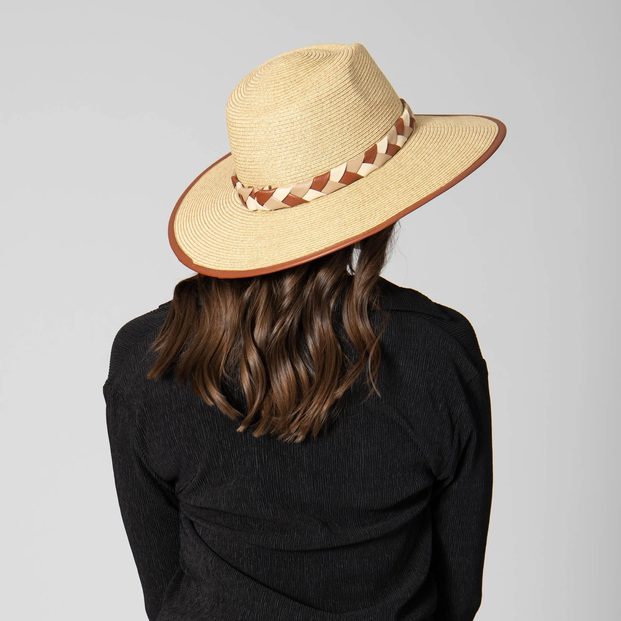 Boss Fedora - Ultrabraid Fedora with Braided Faux Band