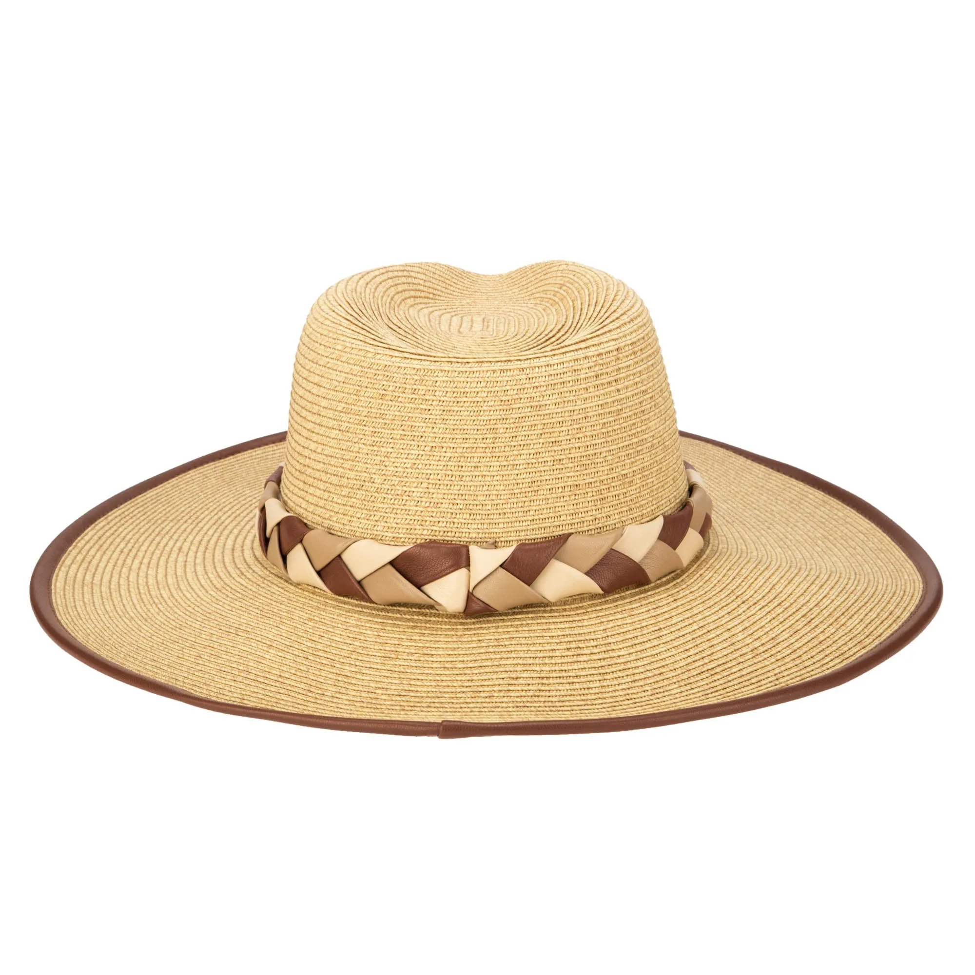Boss Fedora - Ultrabraid Fedora with Braided Faux Band