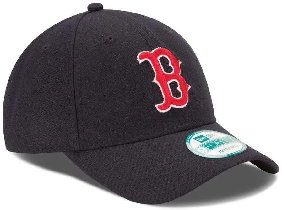 Boston Red Sox New Era Men's League 9Forty MLB Baseball Adjustable Hat - Navy