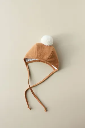 Briar Baby Saddle Pom Bonnet