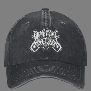 Bring Me The Horizon Brutal Logo Distressed Cap | Alt-Rock Rebellion by Gothic Outlaws