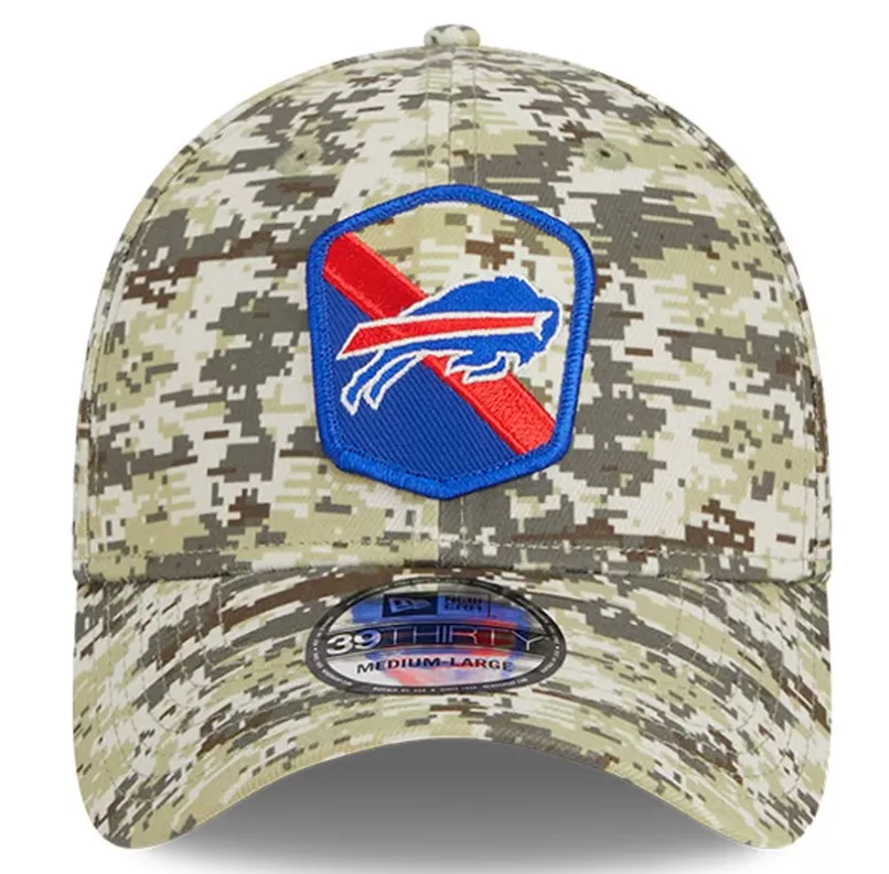 Buffalo Bills New Era 2023 Salute To Service 39THIRTY Flex Hat - Camo