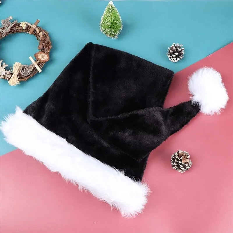 Carnival Santa Claus Beanie with Velvet Christmas