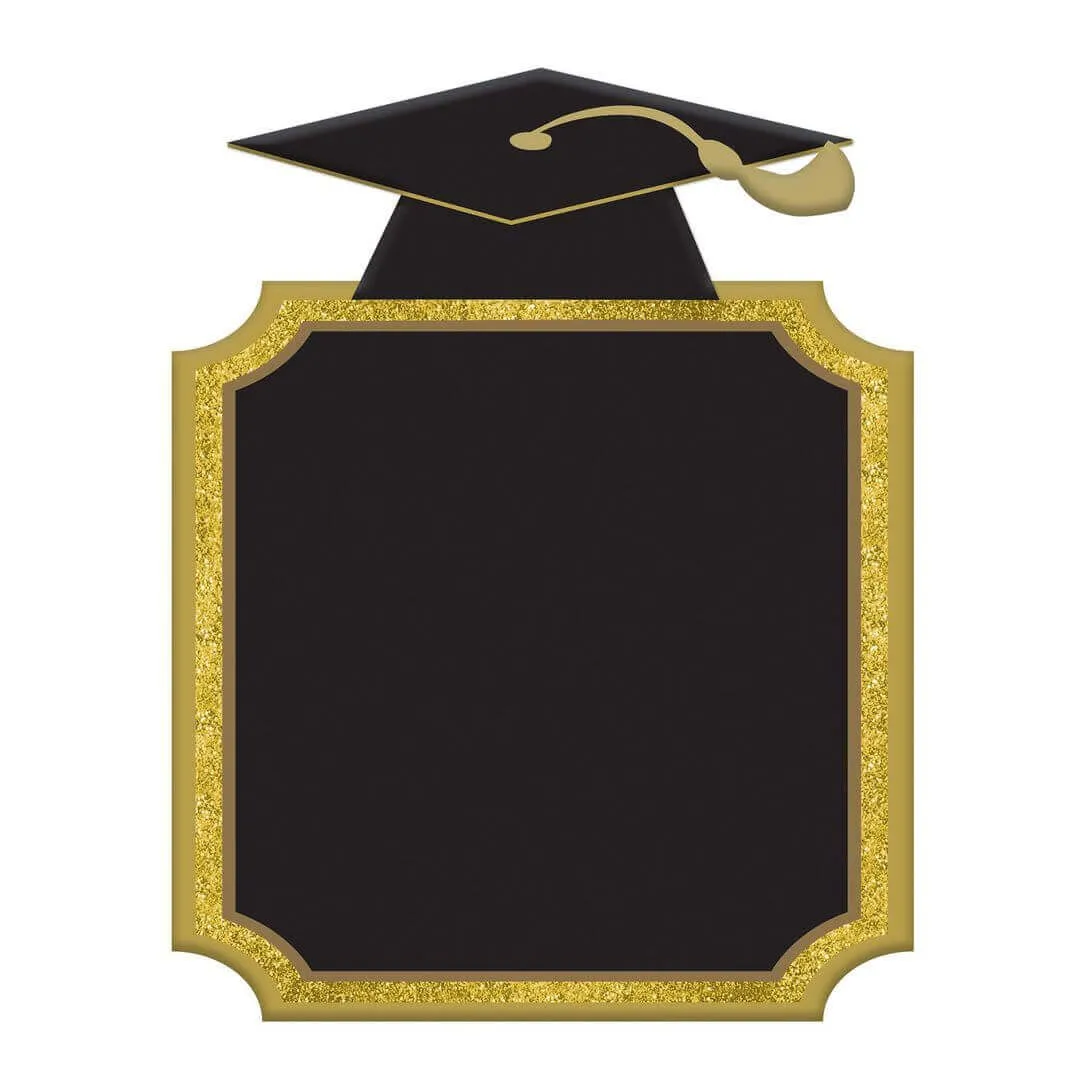 Chalkboard Grad Sign