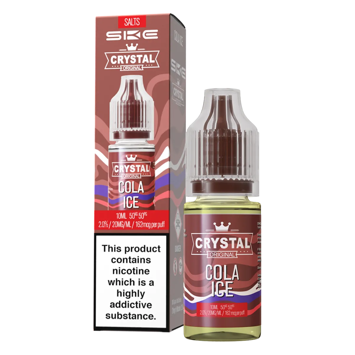 Cola Ice Nic Salt by SKE Crystal 10ml