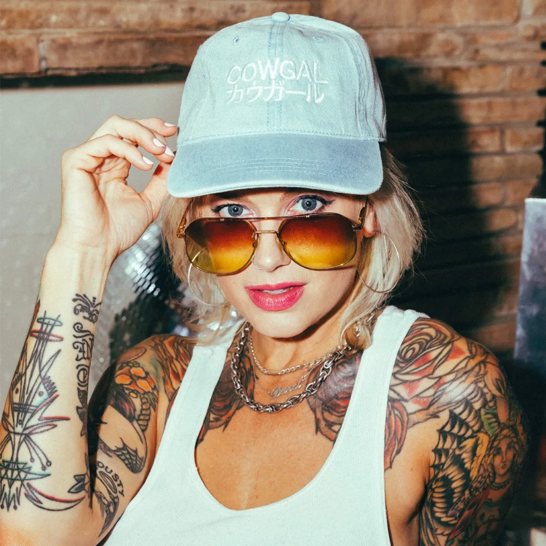 Cowgal Hat Japan Light Denim Dad Cap