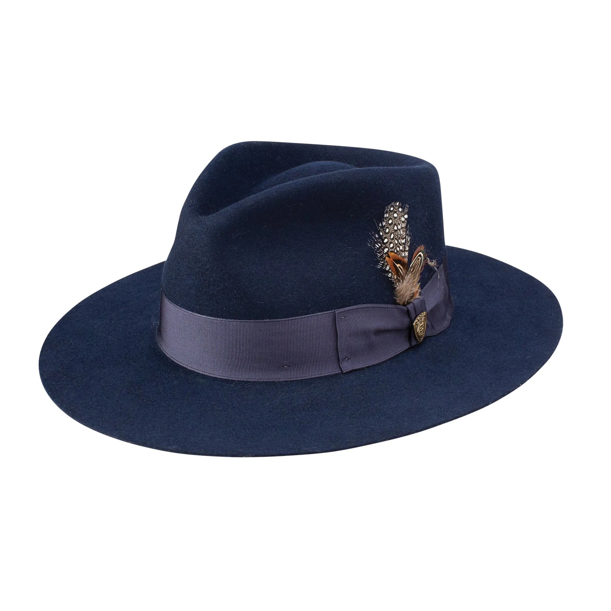 Dobbs Estate (Wool) Wide Brim Wool Felt Fedora