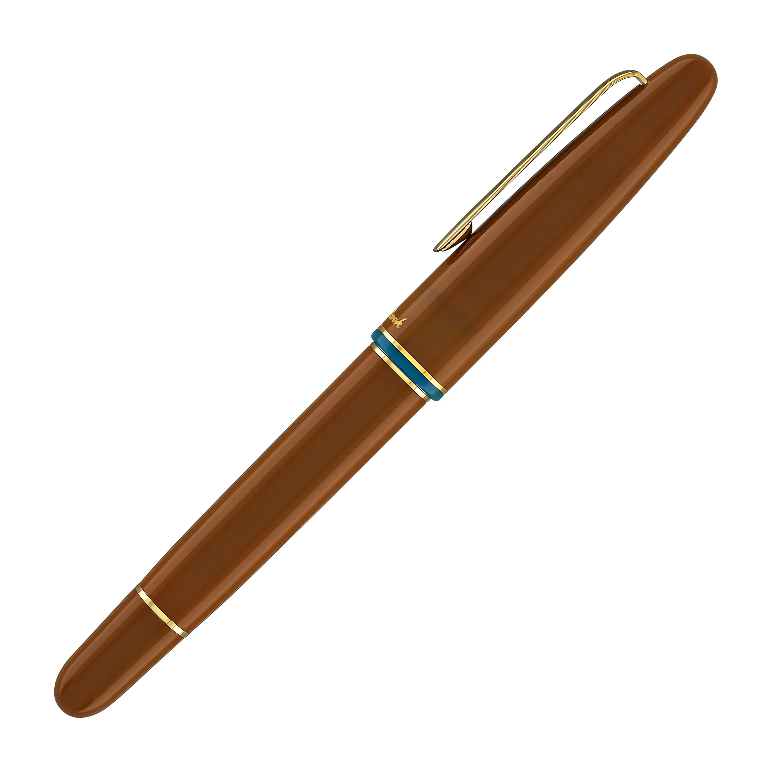 Esterbrook Estie Back to the Lands Button Piston Fountain Pen in Incredible Rock with Gold Trim