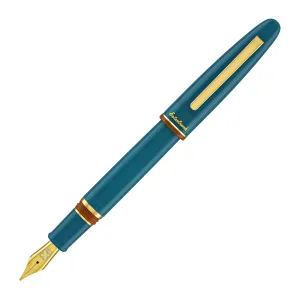 Esterbrook Estie Back to the Lands Regular Fountain Pen in Funky Lake with Gold Trim