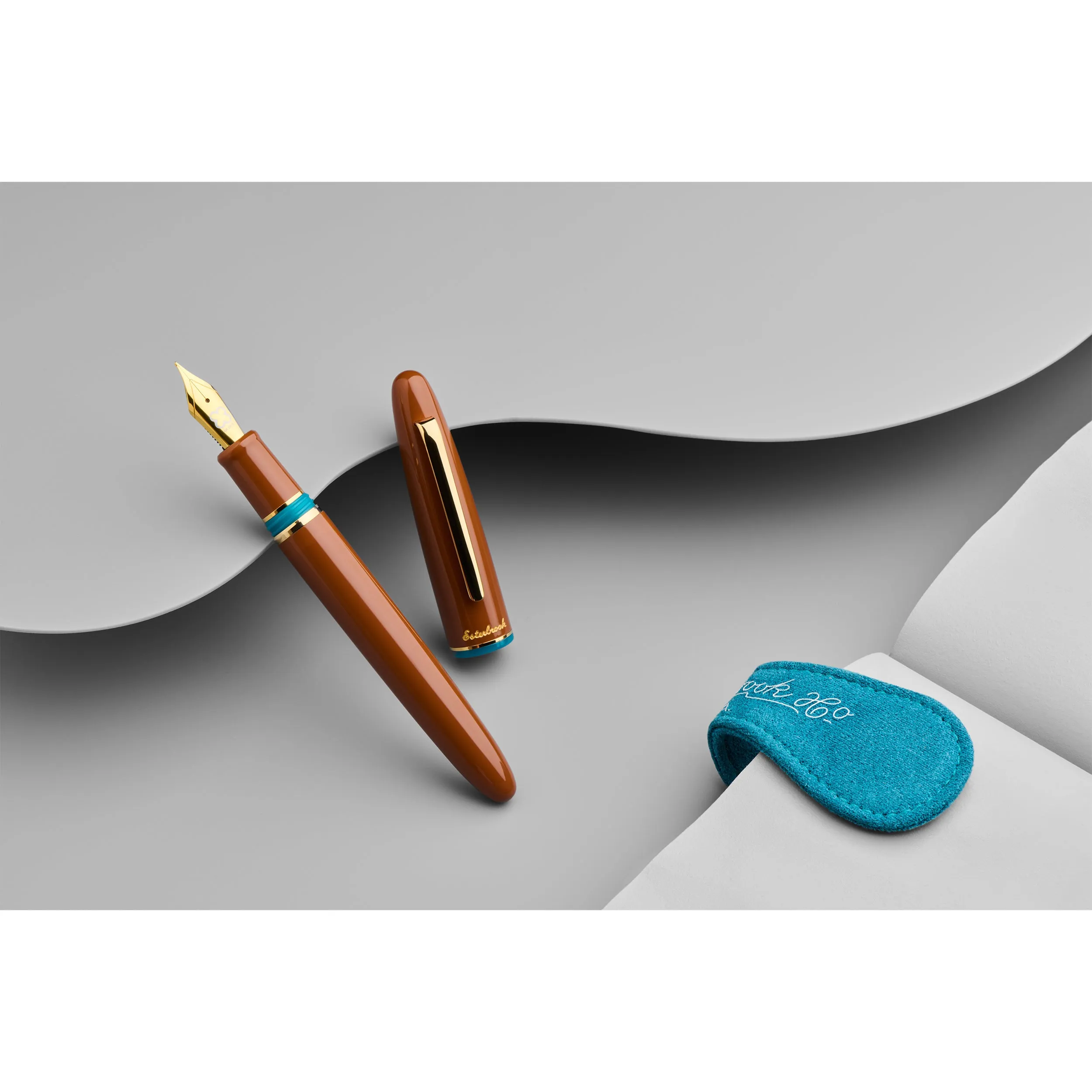 Esterbrook Estie Back to the Lands Regular Fountain Pen in Incredible Rock with Gold Trim