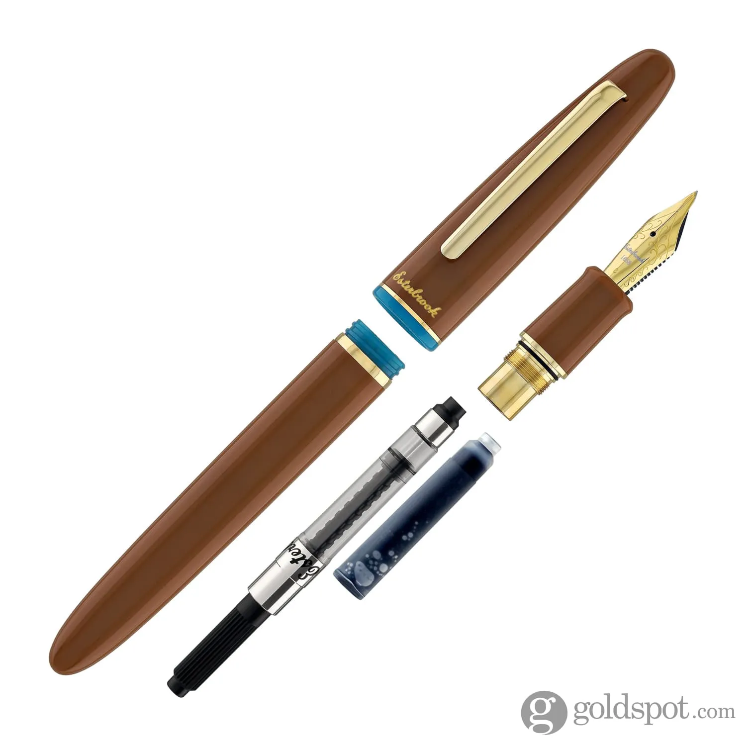 Esterbrook Estie Back to the Lands Regular Fountain Pen in Incredible Rock with Gold Trim