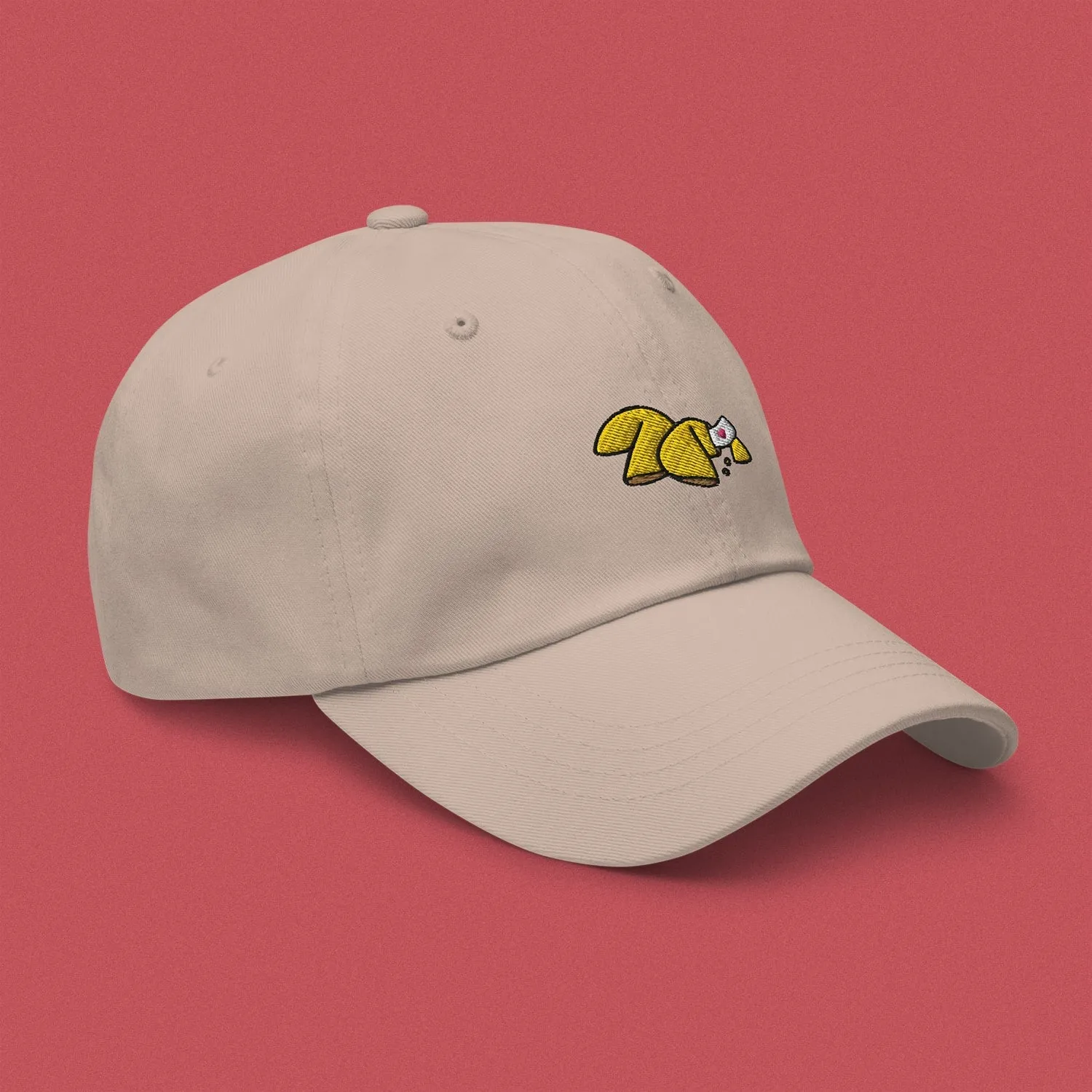 Fortune Cookie Embroidered Cap