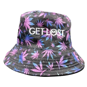 Get Lost Bucket Purple Leaf