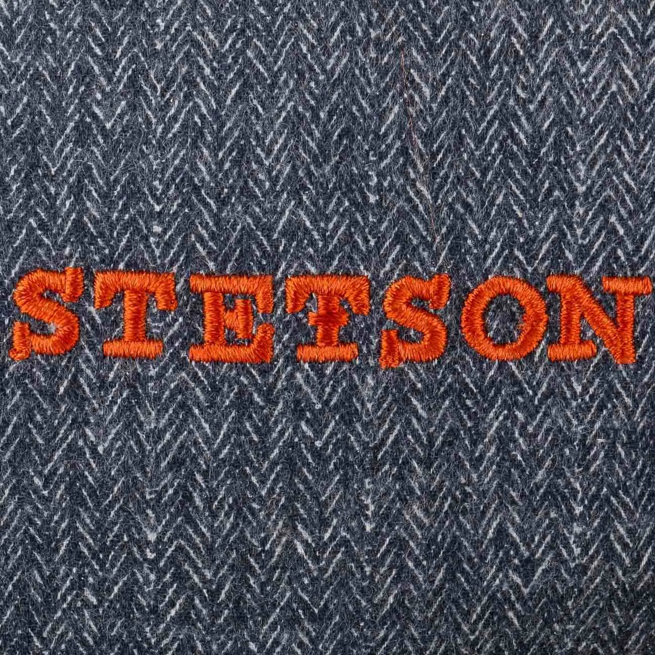 Hatteras Pigskin Leather Newsboy Cap by Stetson