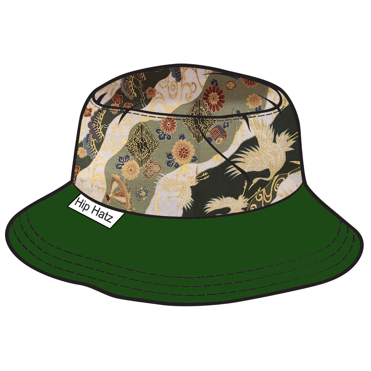 Hip Hats - Golden Tsuru