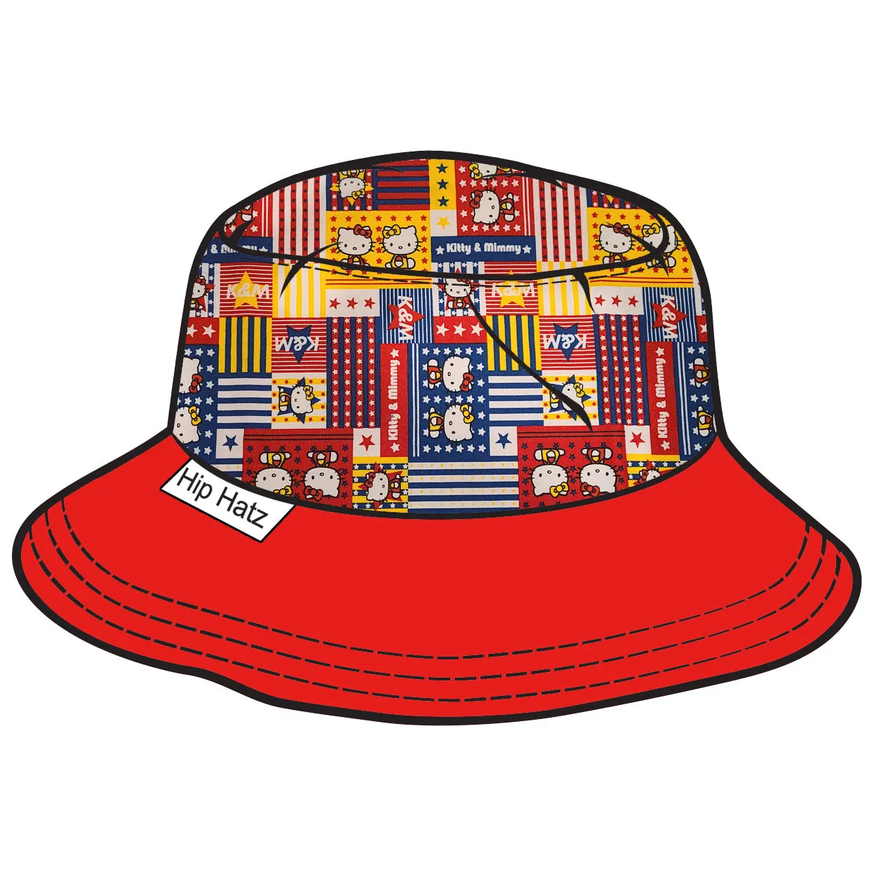 Hip Hatz - Hello Kitty & Mimmy